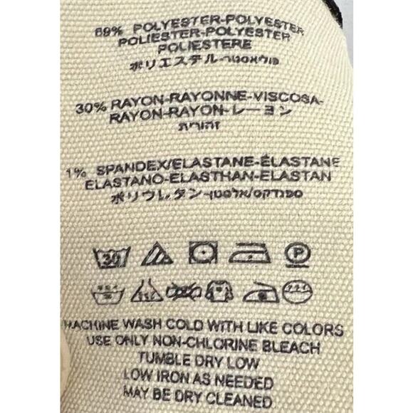 Free People Women’s Boho Stretch Flare Pants Size 10 – Green Geometric Print - Picture 11 of 11